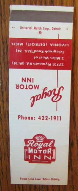 Royal Motor Inn - Postcard And Promos (newer photo)